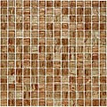 SomerTile Koppa Glam Tan Mesh Mosaic Sheet