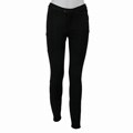 QI Women's Black Ponte Pants
