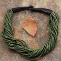 Green Coconut Horn Necklace (China)