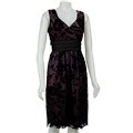 R&M Richards Beaded Mesh Dress