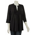 Sam & Max Women's Plus Size Tuxedo-style Tunic