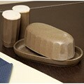Sango 4-piece Contrast Brown Hostess Set