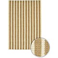 Hand-woven Tan/ White Jute Rug (2'6 x 7'6)