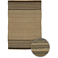 Hand-woven Earth Tone Jute Rug (2'6 x 7'6)