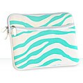 HP Dell Turquoise Zebra 10-inch Laptop Sleeve Case 