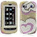 LG Xenon GR500 Full Rhinestone Heart Design Case