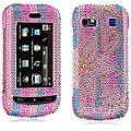 LG Xenon GR500 Full Rhinestone Flower Design Case