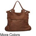 Pietro Alessandro Large Matte Leather Satchel