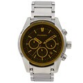 Fossil Men's Yellow Mineral Crystal Chronograph Watch