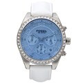 Fossil Women's Ocean Blue Dial Chronograph Watch