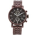 Fossil Women's Brown Stainless Steel Chronograph Dress Watch