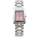 Fossil Women's Stainless Steel Pink Dial Watch