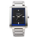 Fossil Men's Diamond Black Dial Watch