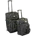 Geoffrey Beene Expandable Wheeled 2-piece Duffel Set