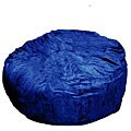 FufSack 6-foot Royal Blue Twill Lounge Chair