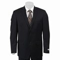 Joseph Abboud Men's Navy 2-button Suit