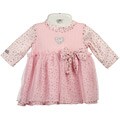 Mini Muffin Newborn Girls' Leopard Print Dress Set