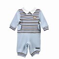 Mini Muffin Infant Boys' Striped Coveralls