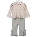 Mini Muffin Infant Girl's Two-fer Polka Dot Outfit