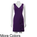 Spense Women's Sleeveless Double V-neck Dress