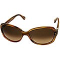 Coach 'Libby' S466 Blonde Tortoise Fashion Sunglasses