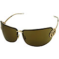 Gucci 2782/S Women's Gold Wraparound Sunglasses