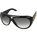 Gucci 3037 Women's Shiny Black Fashion Sunglasses