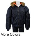 Ten West Men's Hooded Reversible Flight Jacket