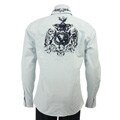 Do Denim Men's Heraldic Shield Woven Shirt