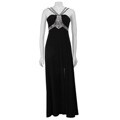 Nightway Women's Rhinestone-embellished Long Dress
