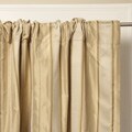 Silk Satin Ribb 52-inch Classique Curtain Panel (India)