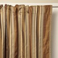 Silk Satin Ribb 52-inch Martin Stripe Curtain Panel (India)