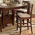 Rustic Counter-height Chairs (Set of 2)