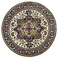 Hand-tufted Tabriz Wool Rug (6' Round)
