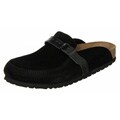 Birkenstock Women's 'Eaton' Suede and Leather Slip-on Clogs