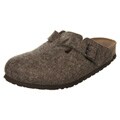 Birkenstock Women's 'Boston' Leather and Wool Slip-on Clogs