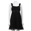 NW Collection Women's Pleated Flyaway Tank Dress