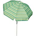 Palm Stripe 7.5-foot Canopy Patio Umbrella