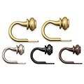 Bold Pole Metal Curtain Holdback Set (Set of 2)