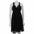 Jonathan Martin Women's Black Mesh Dress
