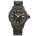 DKNY Women's Blacktone Crystal Detail Watch