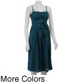 Jonathan Martin Women's Pleated Chiffon Dress