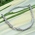 'Illusion' Men's Sterling Silver Necklace (Thailand)