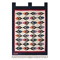 Wool 'Spring Crocus' Tapestry (Peru)