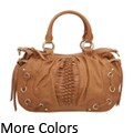 Hype 'Janice' Knotted Calf Skin Small Tote