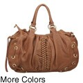 Hype 'Janice' Knotted Suede Tote