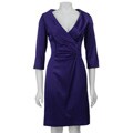 Jessica Howard Women's Purple Sheath Dress