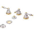 Danze Sheridan D326455SNPV Nickel Brass Bidet Set