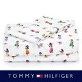 Tommy Hilfiger 200 Thread Count 'Hula Girl' 4-piece Printed Sheet Set
