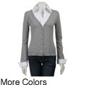 Dolce Cabo Women's 2-fer Cardigan Top